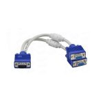 کابل تبدیل 1 به 2 VGA مدل 6+3 Venetolink