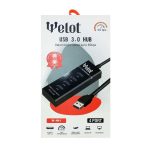 هاب 4 پورت Welot W-H41 Usb3.0