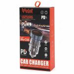شارژر فندکی Welot 67W مدل WE-C65 PD