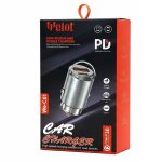 شارژر فندکی Welot 67W مدل WE-C61 PD