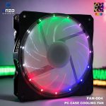 فن کیس 12 × 12 سانتی متر ENZO RGB FAN-004